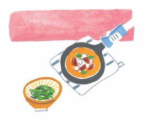 料理は器に移さない