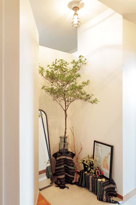 玄関土間のディスプレイ