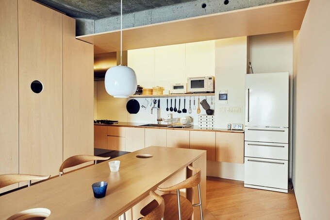 ダイニングとキッチン