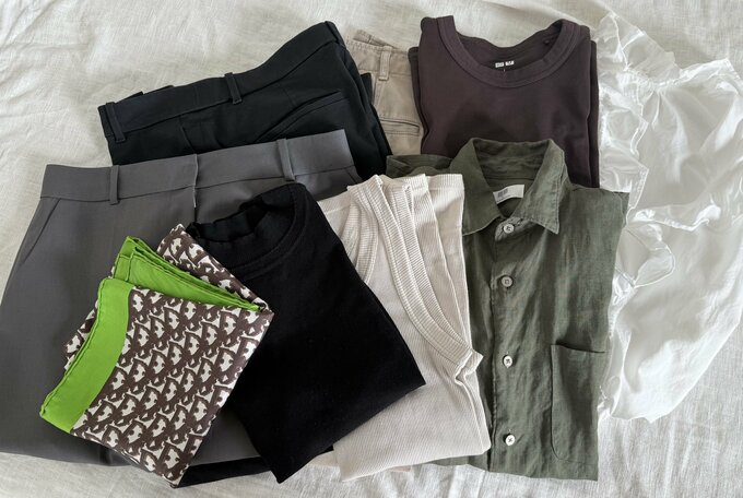 河村さん着まわしアイテム