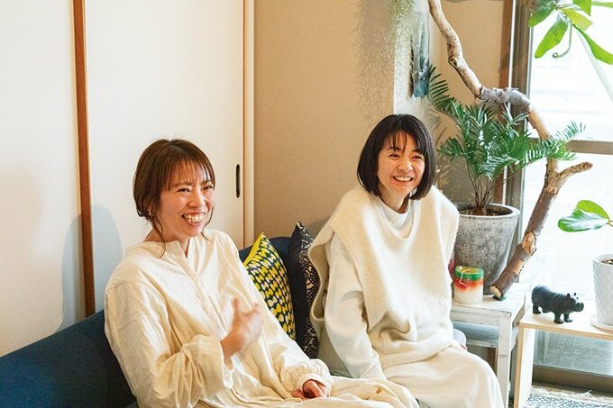 妹の統子さんとまさこさん