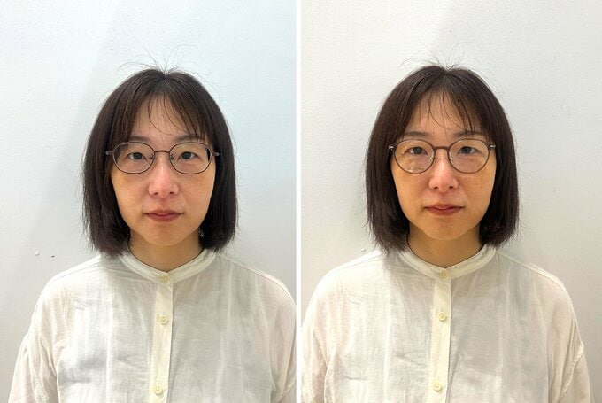 久世さん メガネBeforeAfter