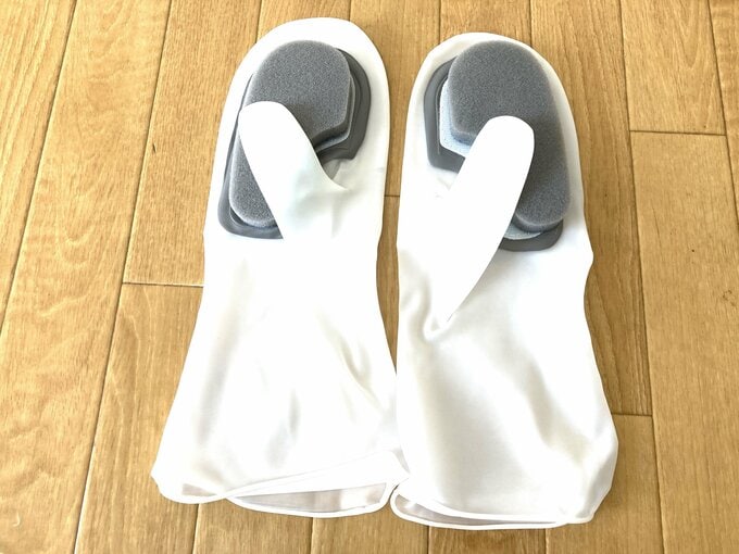 「ダイソー　ウォッシュグローブ（スポンジ付）」