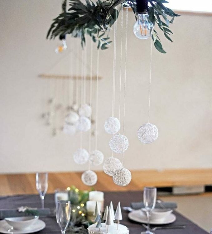 つるしたコットンボール