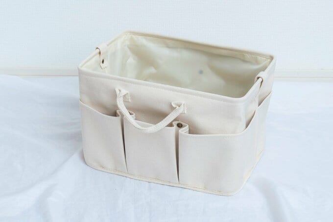 白バスケット縦