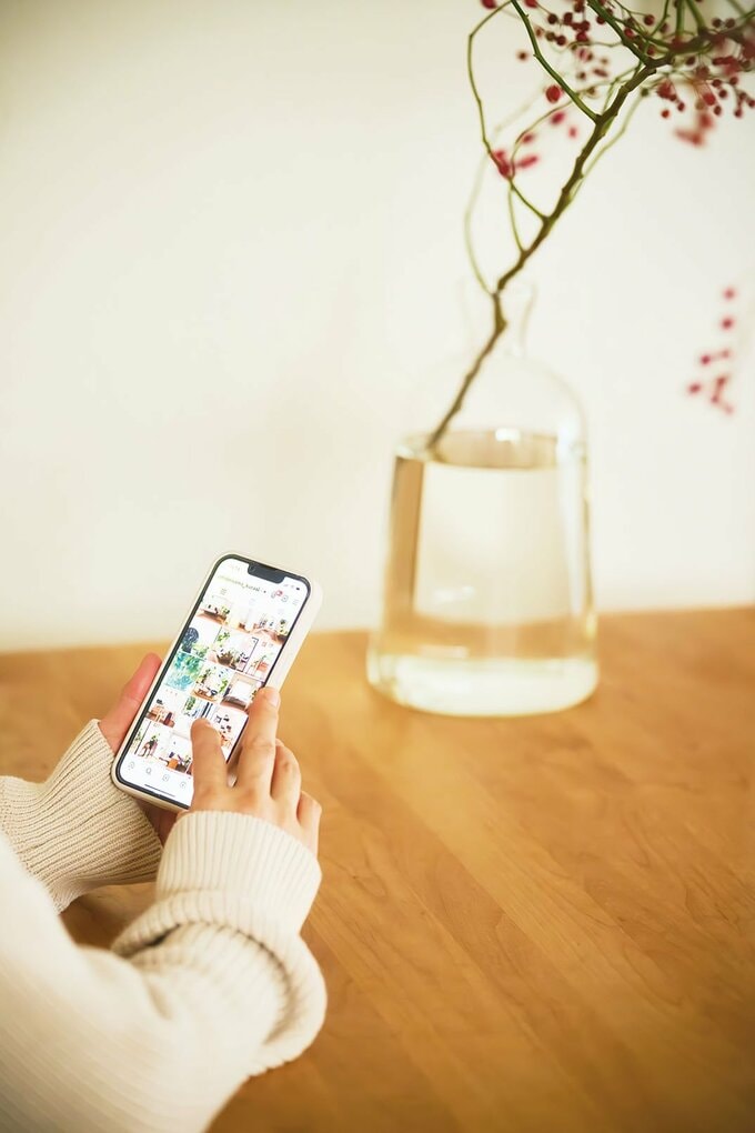 ようさんの手元