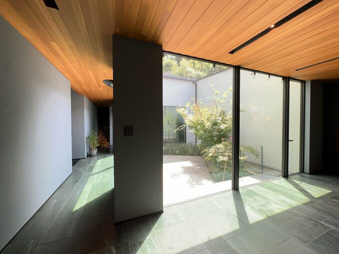 LDKから見た中庭