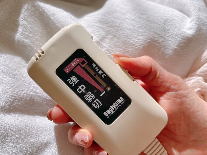 写真:ESSE電源/電気ひざかけ電源抜く