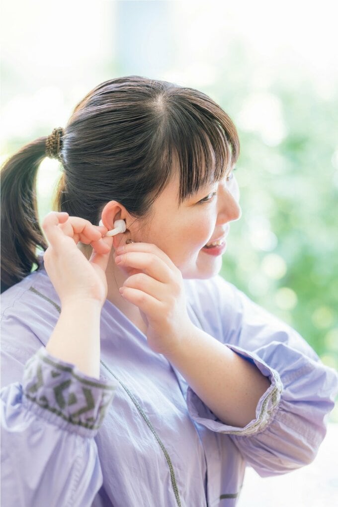 空気伝導イヤホン