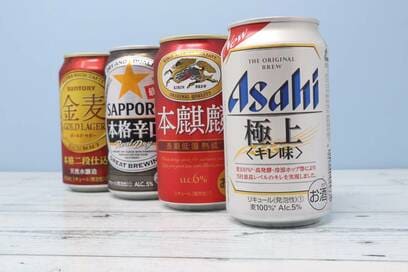 父の日の乾杯にも！大手4社の新ジャンルビール飲み比べ
