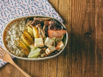 ほぼ10分で完成お弁当レシピ。フライパンで全部のおかずを同時調理