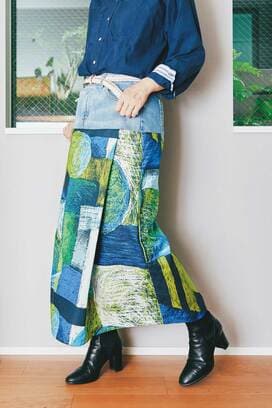 捨てる前のデニムをアレンジして新たなアイテムに。お気に入りの服を長く使うコツ