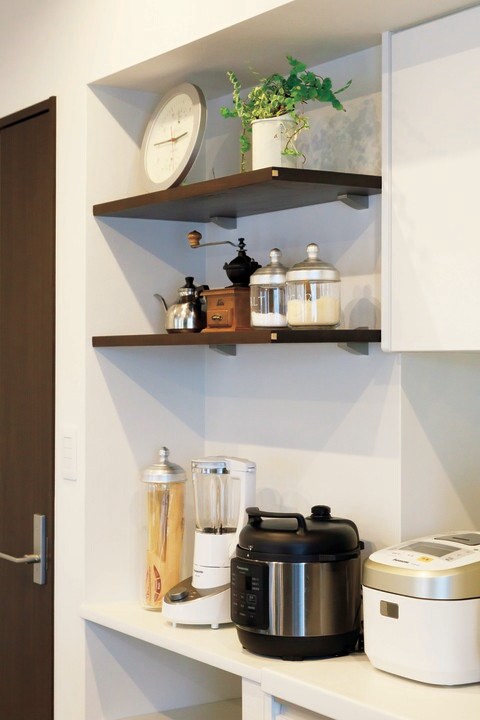 キッチンの背面収納