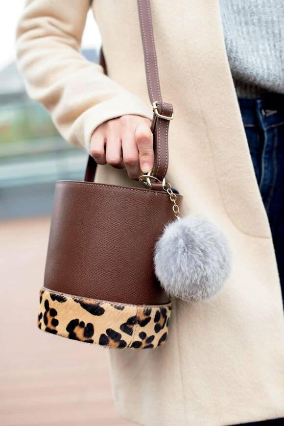 レオパード柄バッグ