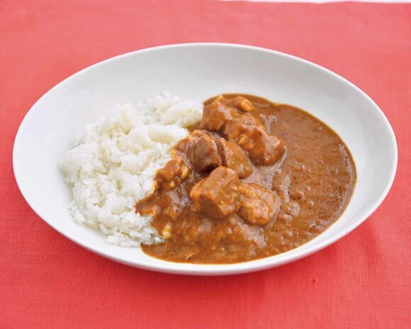 ごろり牛肉のスパイシーカレー