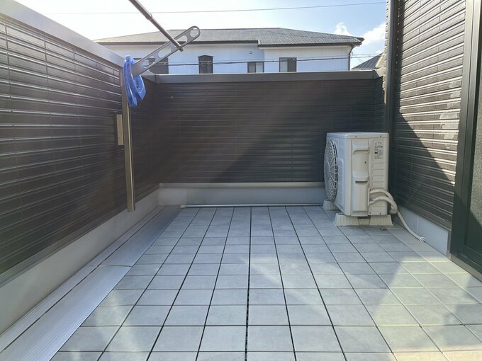 バルコニーの様子