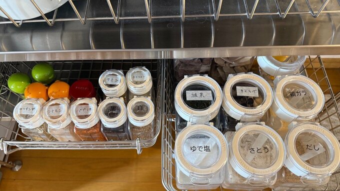 タケヤのフレッシュロックで調味料などを保存