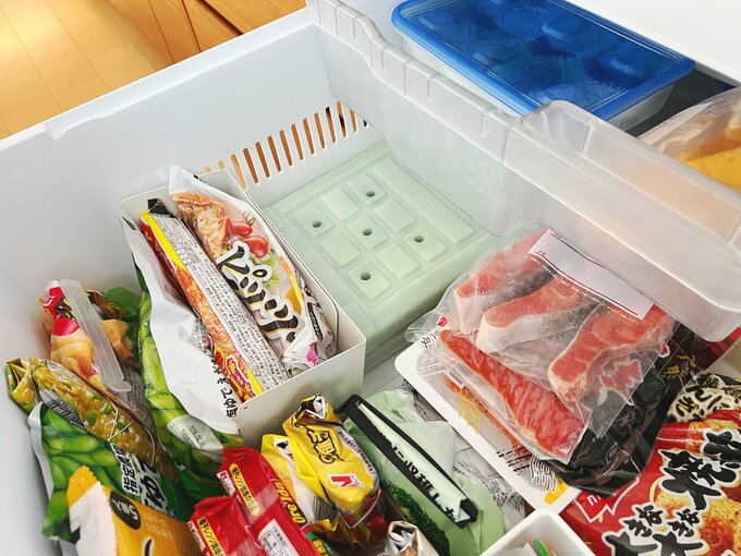 Fujinaoさん冷凍庫の中身
