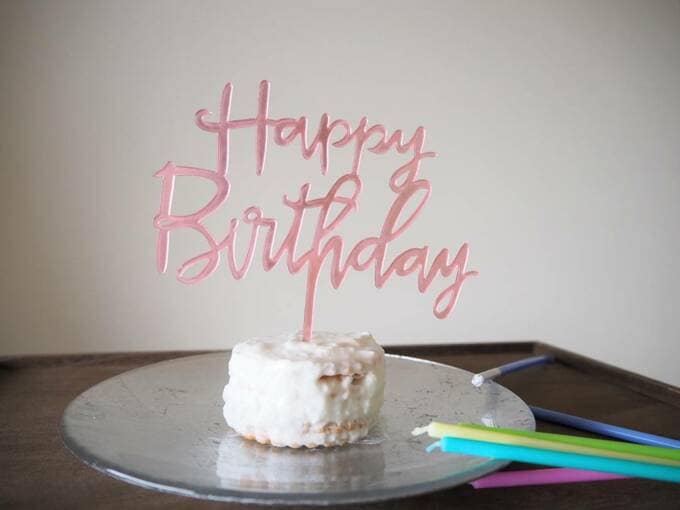 ハッピーバースデーケーキ