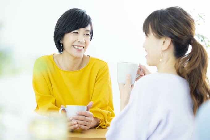 不安を克服した女性