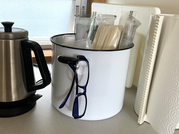 朝倉さんの老眼鏡