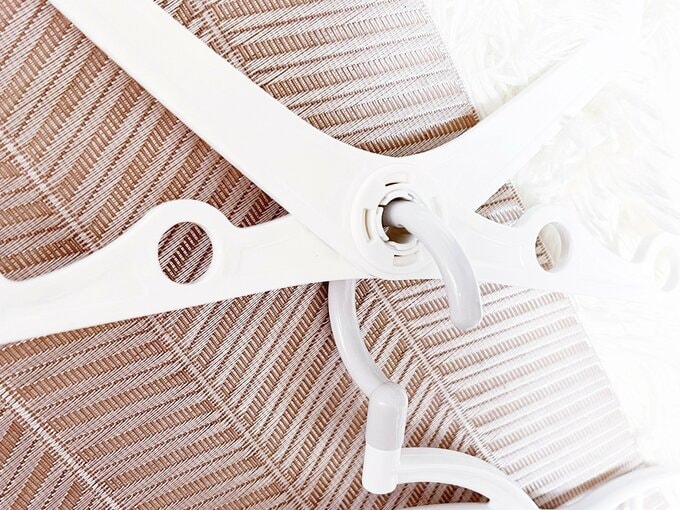 ハンガーをかける