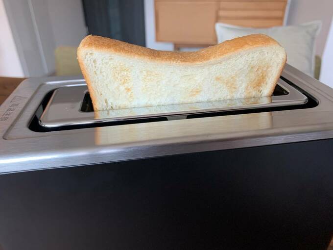 トースターからパン