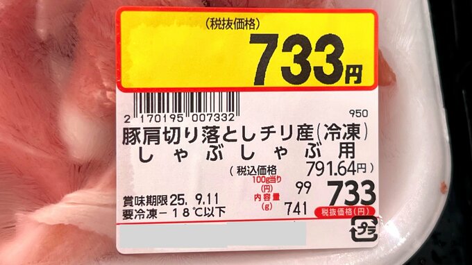 豚肩切り落とし