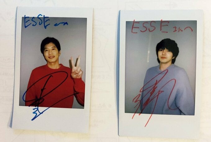 田中圭さんと林遣都さん