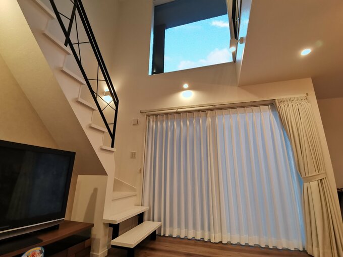 リビングと吹き抜け