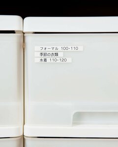 期間限定の衣類はサイズ表記で、ダブリ買いなし。買いどきも逃さない