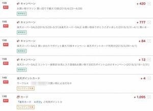 楽天お買い物マラソン