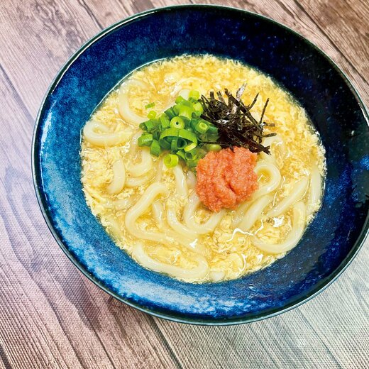明太卵うどん