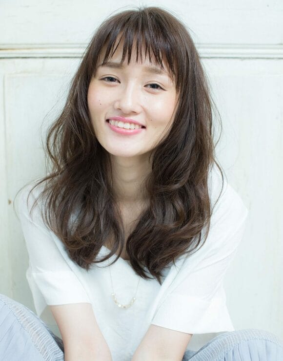 少し甘めの甘辛ミックスロングヘア