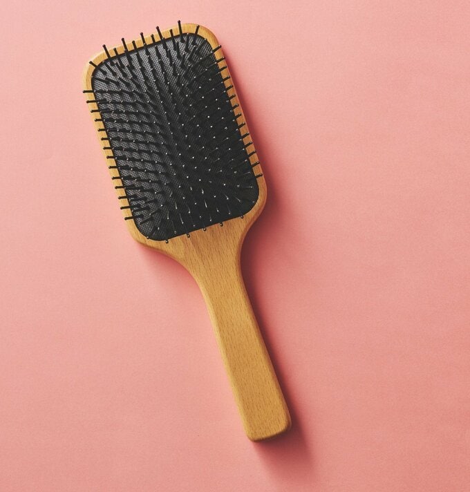 ブナ材頭皮ケアブラシ