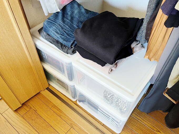 木村さんの以前のクローゼット