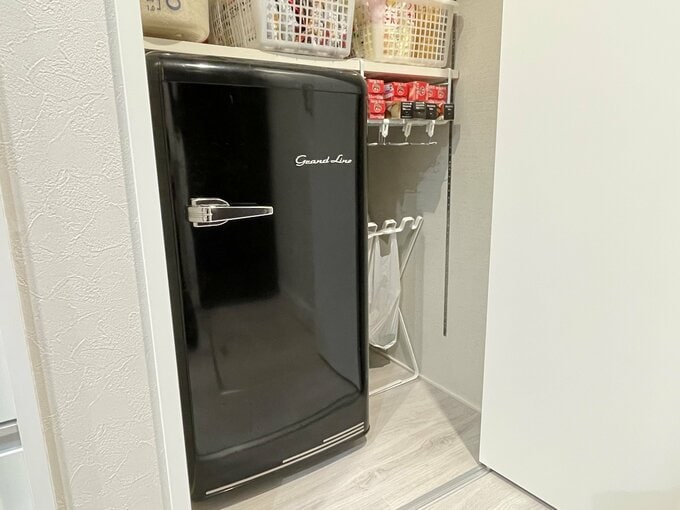 パントリーに置いたセカンド冷凍庫