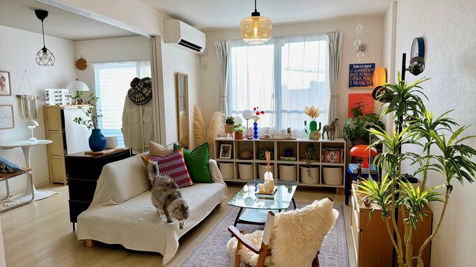 「片づけ」によってどん底の日々から立ち直った、りるさんの自宅