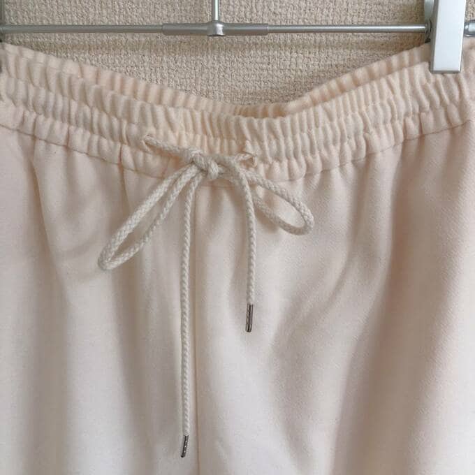 ちょっと厚みのある生地