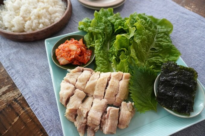 炊飯器でつくる「鶏ポッサム」を紹介します！
