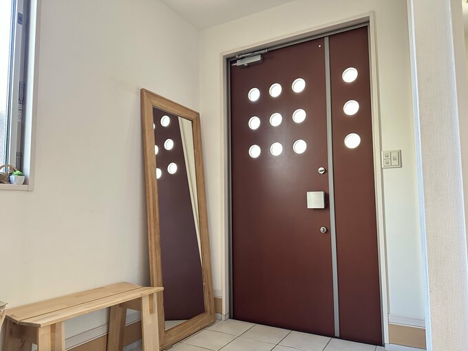 大木さん宅の姿見