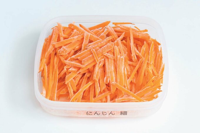 ニンジン細切り