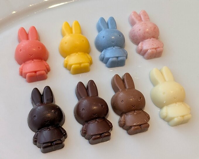 ミッフィーのチョコレート