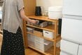40代「キッチン収納」のきれいなしまい方4つ。無印良品やイケアのもので、出し入れラクちん