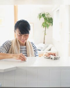 気づいた汚れはメラミンスポンジで