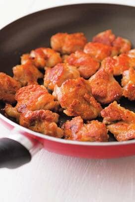 平日のから揚げはこれで決まり。揚げ油のあと始末もなし