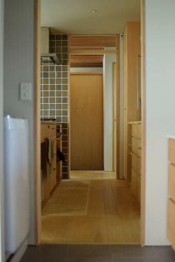 今井さん宅のキッチン