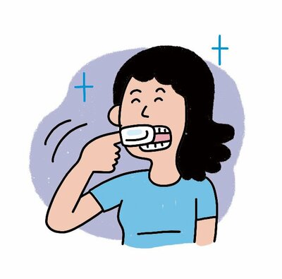 歯磨きイラスト