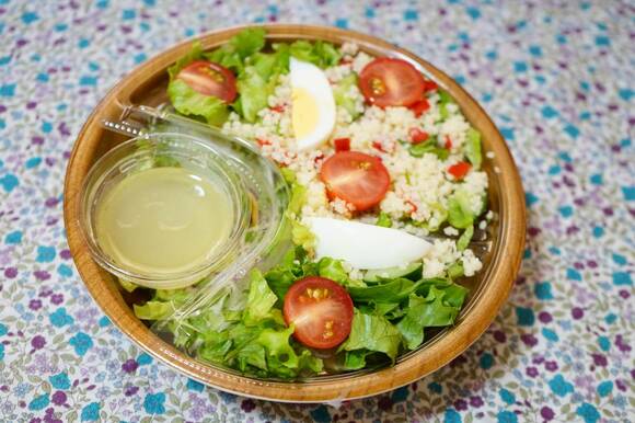 爽やかレモンドレのクスクスサラダ