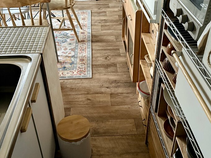 ERIさんキッチン奥行